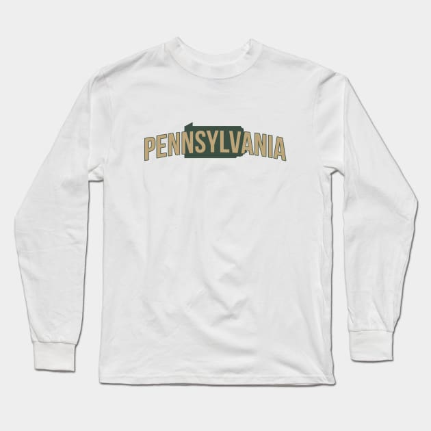 pennsylvania Long Sleeve T-Shirt by Novel_Designs